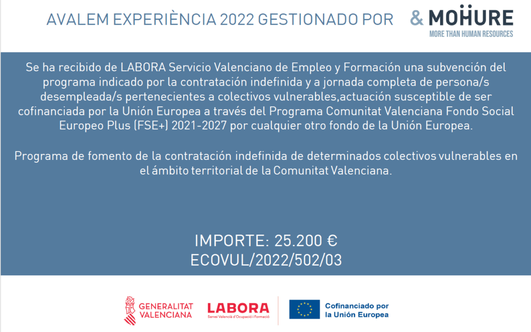 Sumevet, S. L  es una empresa comprometida con el fomento de empleo.